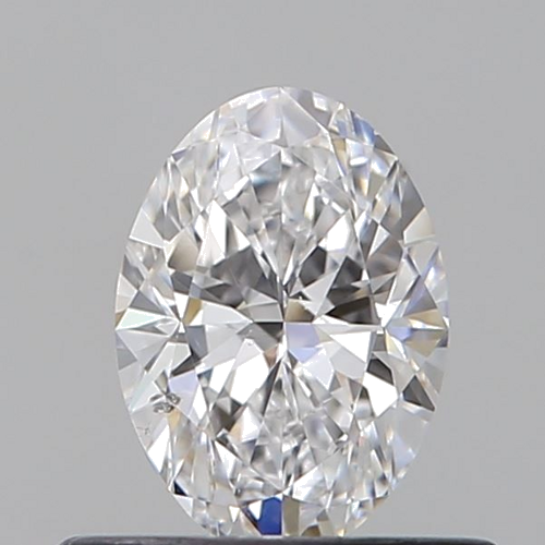 0.5 carat D-SI2 Natūralus Oval Deimantas (1)