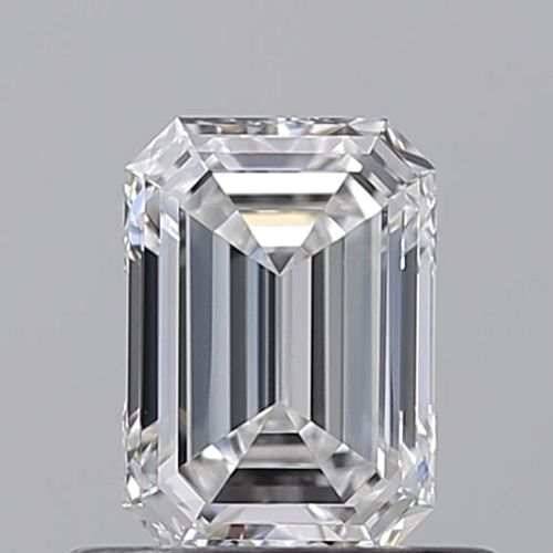 0.61 carat F-VVS2 Natūralus Emerald Deimantas (1)