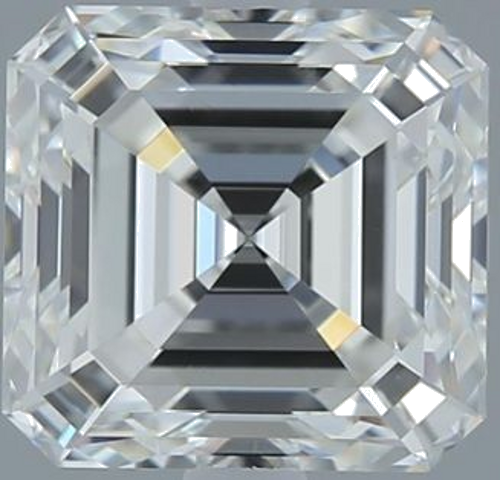 1.7 carat F-VS2 Natūralus Asscher Deimantas (1)
