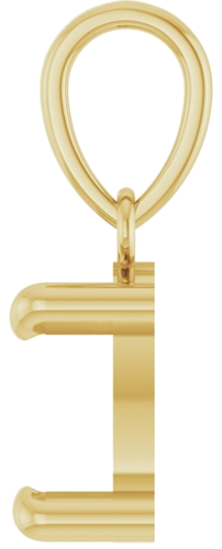 Pakabukas „Solitaire“ 14k yellow gold Pear 8mm x 5mm (3)