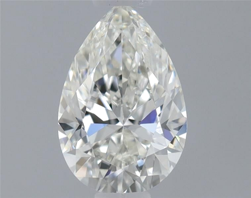 0.5 carat I-VS1 Natūralus Pear Deimantas (1)