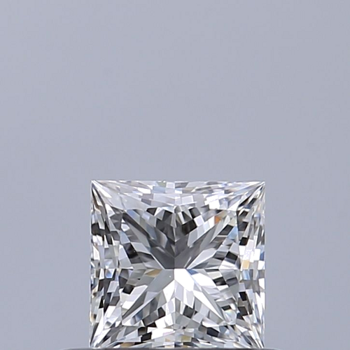 0.42 carat D-VVS1 Natūralus Princess Deimantas (1)