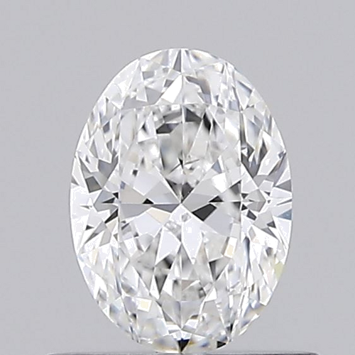 0.5 carat E-SI1 Natūralus Oval Deimantas (1)