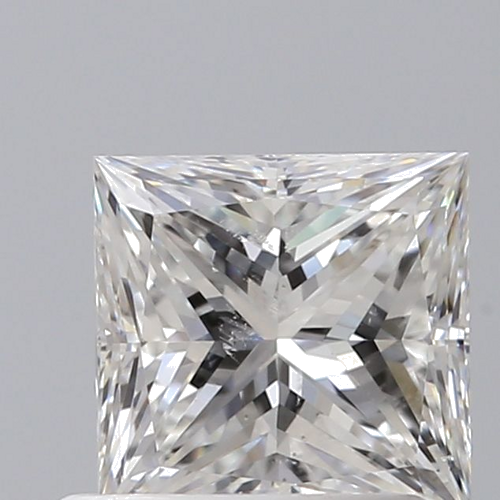 1.01 carat F-SI2 Natūralus Princess Deimantas (1)
