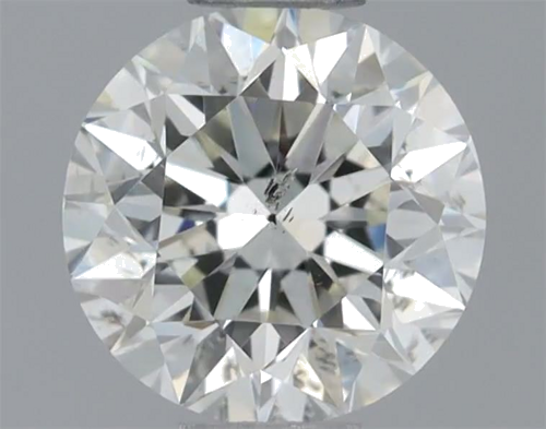 0.46 carat J-SI2 Very Good cut Natūralus Round Deimantas (1)