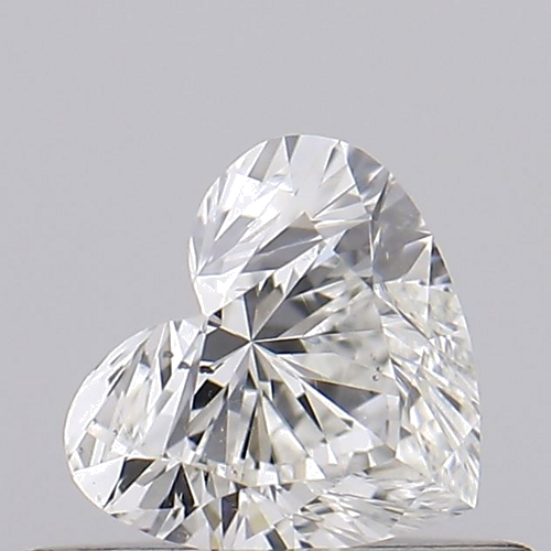 0.3 carat H-SI1 Natūralus Heart Deimantas (1)