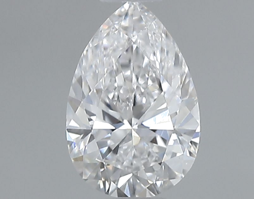 0.5 carat D-VS1 Natūralus Pear Deimantas (1)