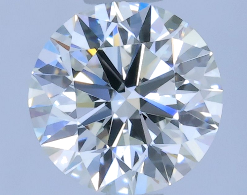 0.51 carat I-VVS1 Excellent cut Natūralus Round Deimantas (1)