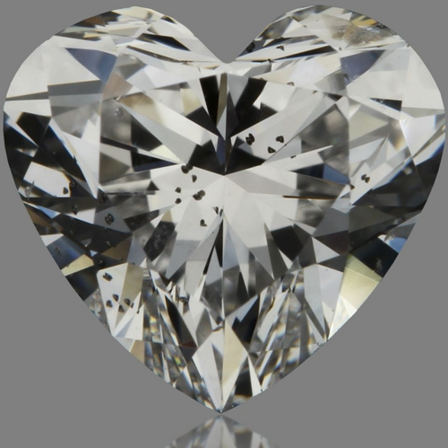 0.72 carat D-SI2 Natūralus Heart Deimantas (1)