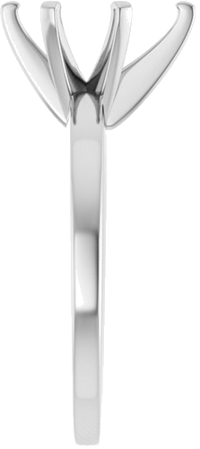 Sužadėtuvių Žiedas „Solitaire“ 14k white gold Pear 10mm x 7mm (4)
