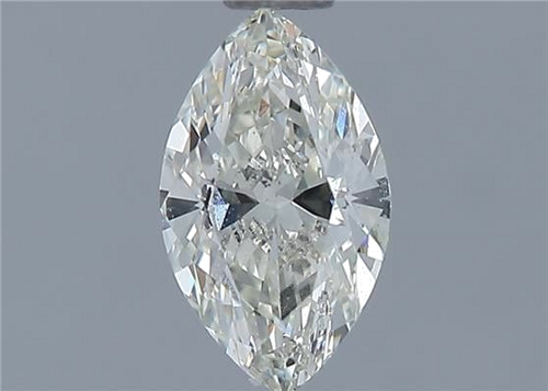 0.51 carat K-SI2 Natūralus Marquise Deimantas (1)