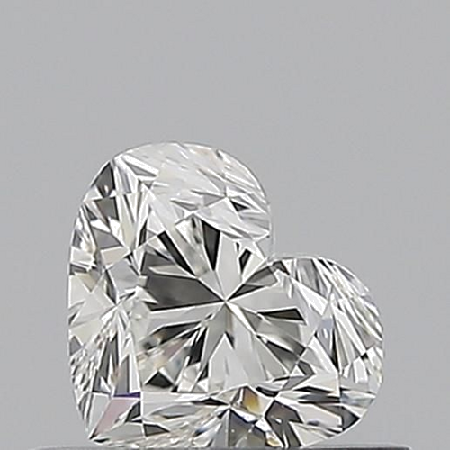 0.51 carat G-VVS1 Natūralus Heart Deimantas (1)