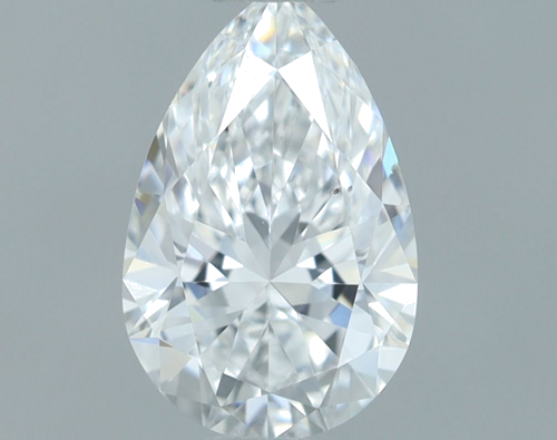 0.51 carat D-VS2 Natūralus Pear Deimantas (1)