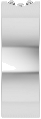 Pakabukas „Family Loop“ 585 Baltojo Aukso Round 2mm (3)