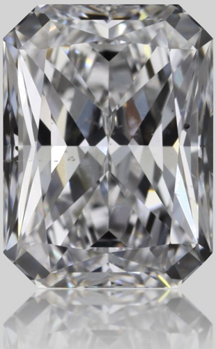 0.7 carat D-VS2 Natūralus Radiant Deimantas (1)