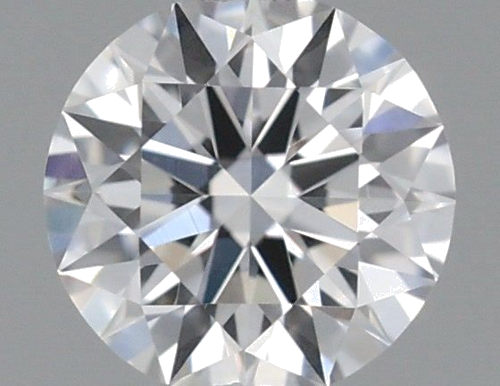 0.19 carat F-VVS1 Excellent cut Natūralus Round Deimantas (1)