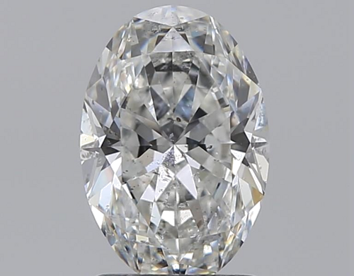 1.66 carat G-SI2 Natūralus Oval Deimantas (1)