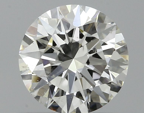 0.54 carat G-SI2 Excellent cut Natūralus Round Deimantas (1)
