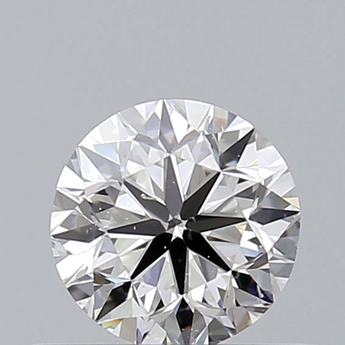 0.5 carat F-SI1 GD cut Natūralus Round Deimantas (1)