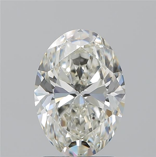 2.21 carat J-VS2 Natūralus Oval Deimantas (1)