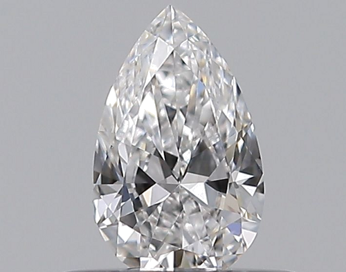 0.3 carat D-VVS2 Natūralus Pear Deimantas (1)