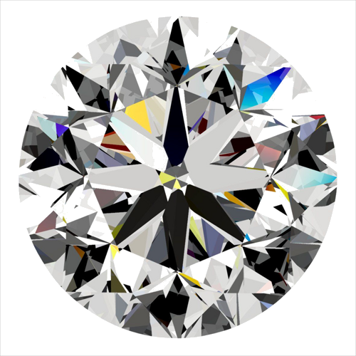 0.3 carat G-VS1 GD cut Natūralus Round Deimantas (1)