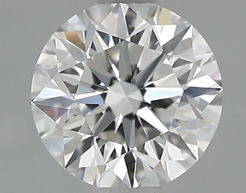 0.53 carat F-VVS1 Excellent cut Natūralus Round Deimantas (1)