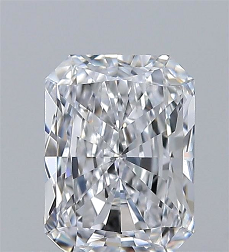 0.5 carat D-VVS2 Natūralus Radiant Deimantas (1)