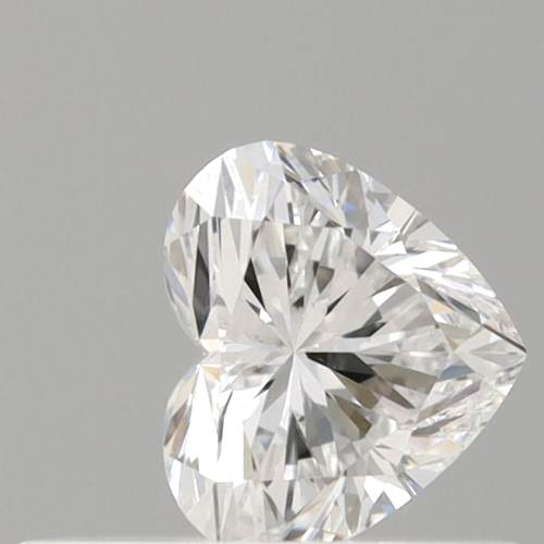 0.35 carat D-VVS2 Natūralus Heart Deimantas (1)