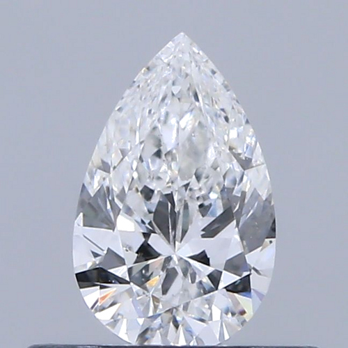 0.35 carat E-SI2 Natūralus Pear Deimantas (1)