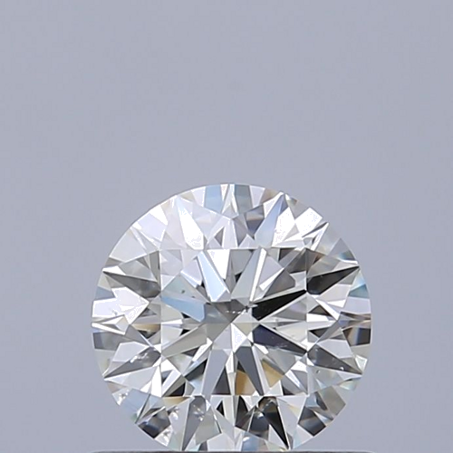 0.51 carat I-SI2 Excellent cut Natūralus Round Deimantas (1)