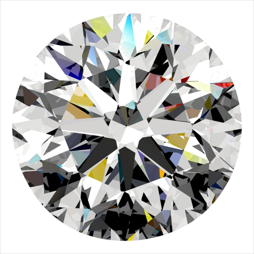 0.32 carat H-SI2 Very Good cut Natūralus Round Deimantas (1)