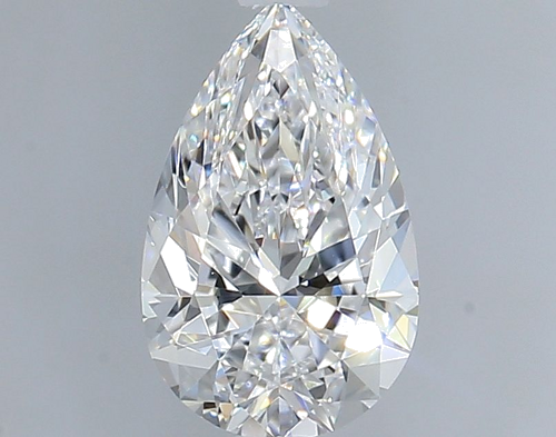 1.0 carat D-VVS2 Natūralus Pear Deimantas (1)