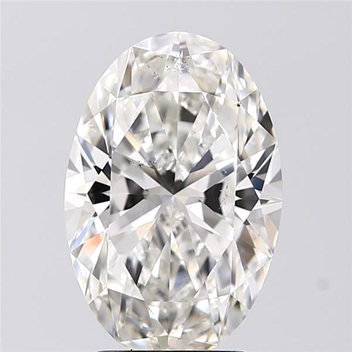 3.01 carat H-SI1 Natūralus Oval Deimantas (1)