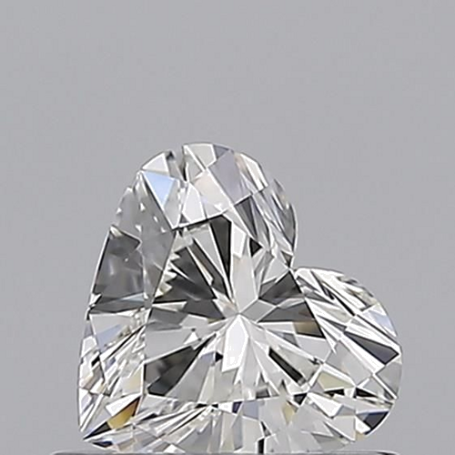 0.51 carat G-IF Natūralus Heart Deimantas (1)