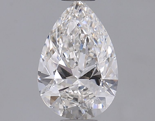 0.66 carat G-VVS1 Natūralus Pear Deimantas (1)