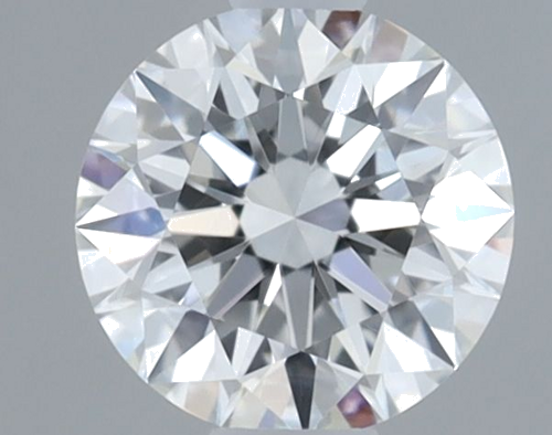 0.37 carat G-VVS2 Excellent cut Natūralus Round Deimantas (1)