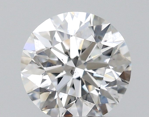 0.56 carat F-SI1 Excellent cut Natūralus Round Deimantas (1)