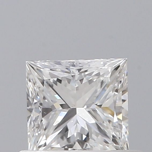 0.5 carat D-VS2 Natūralus Princess Deimantas (1)