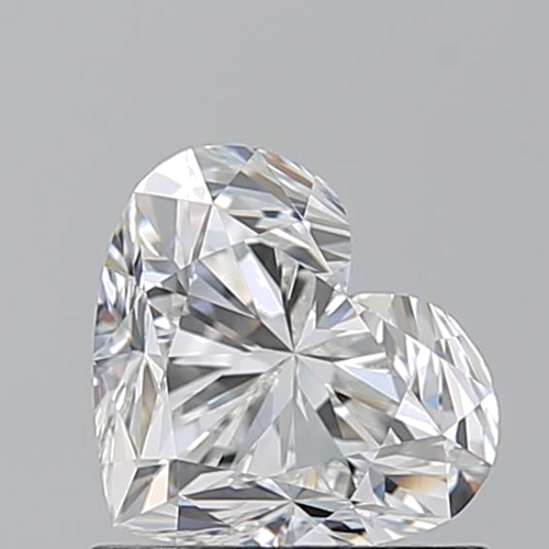 1.04 carat F-VS1 Natūralus Heart Deimantas (1)