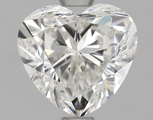 1.5 carat H-SI1 Natūralus Heart Deimantas (1)