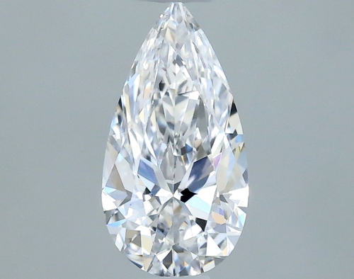 0.4 carat D-VVS1 Natūralus Pear Deimantas (1)
