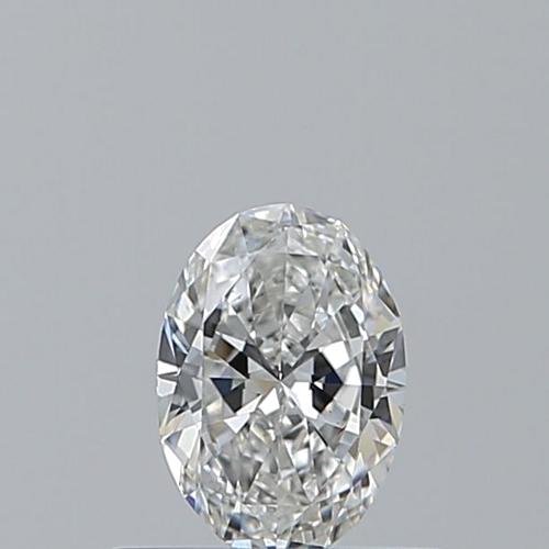 0.5 carat F-VS2 Natūralus Oval Deimantas (1)