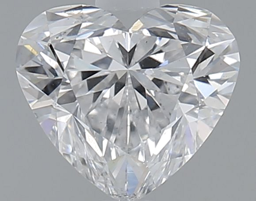 1.0 carat D-SI1 Natūralus Heart Deimantas (1)