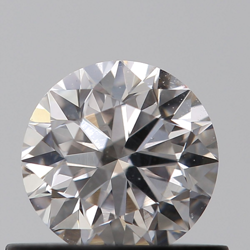0.61 carat Faint Pinkish Brown-SI1 GD cut Natūralus Round Deimantas (1)
