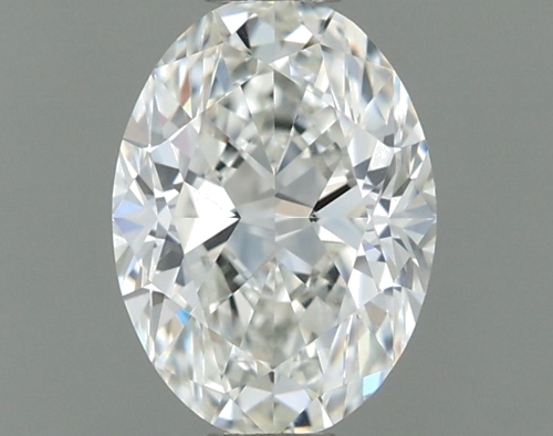 0.7 carat H-VVS2 Natūralus Oval Deimantas (1)