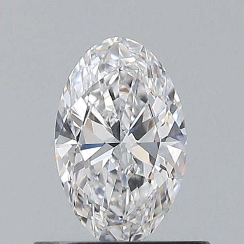 0.5 carat D-VVS1 Natūralus Oval Deimantas (1)