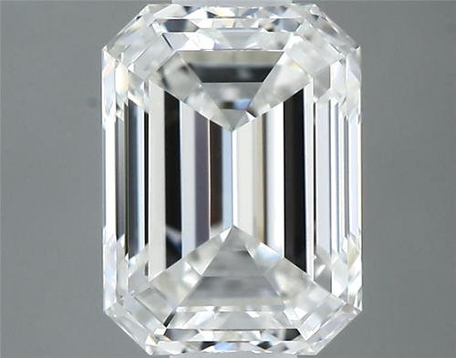 0.58 carat F-VVS2 Natūralus Emerald Deimantas (1)