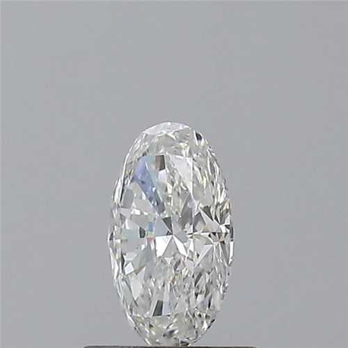 0.6 carat G-SI1 Natūralus Oval Deimantas (1)