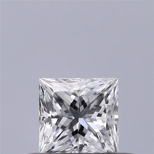 0.33 carat D-VVS1 Natūralus Princess Deimantas (1)